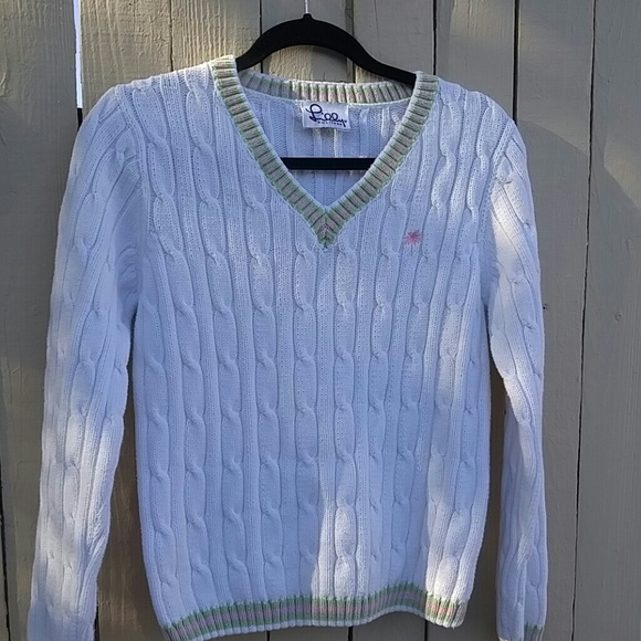 Lilly Pulitzer Sweaters - Lilly Pulitzer White Sweater